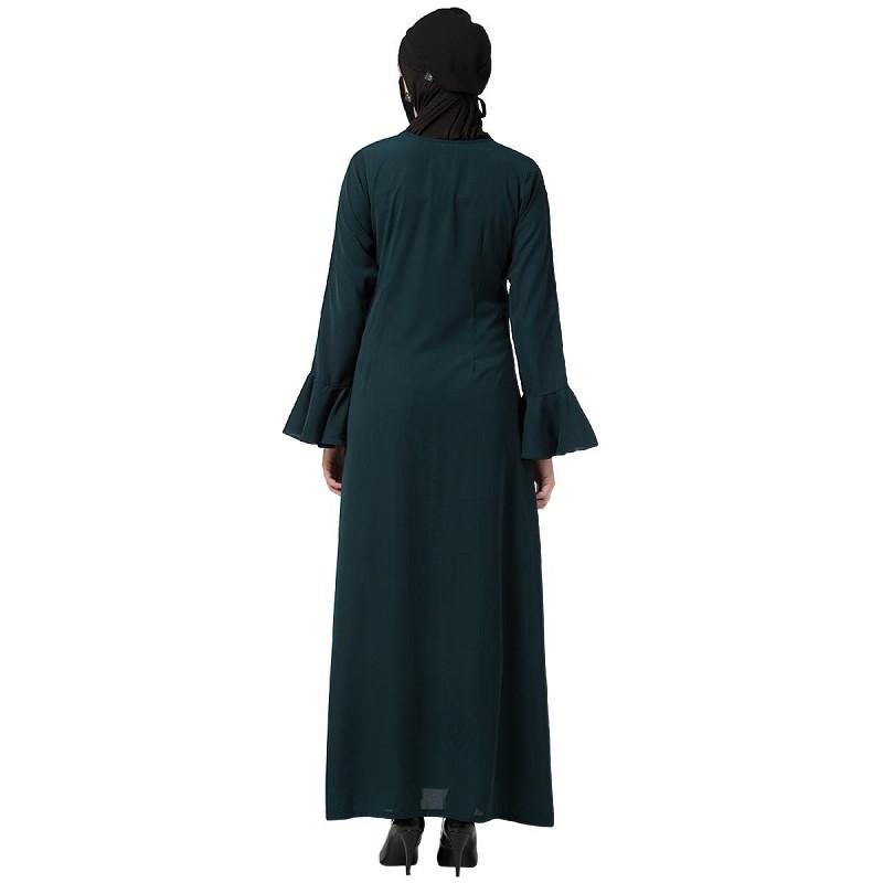 abaya bell sleeves